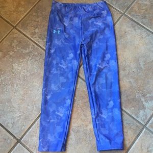 Toddler girls purple 4t Under Armour leggings